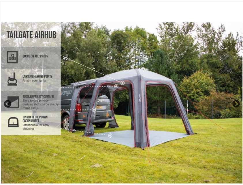 Vango Tailgate AirHub Low
