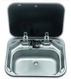 Dometic-Smev 8005 Caravan Motorhome Sink Unit with Glass Lid