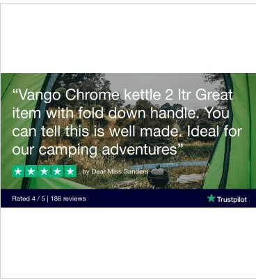 2L STAINLESS STEEL KETTLE WITH FOLDING HANDLE