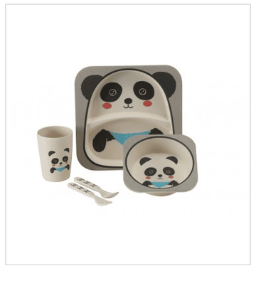 BAMBOO PANDA KIDS SET