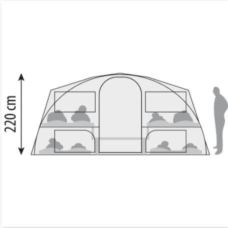 Cabanon Manga Deluxe Trailer Tent