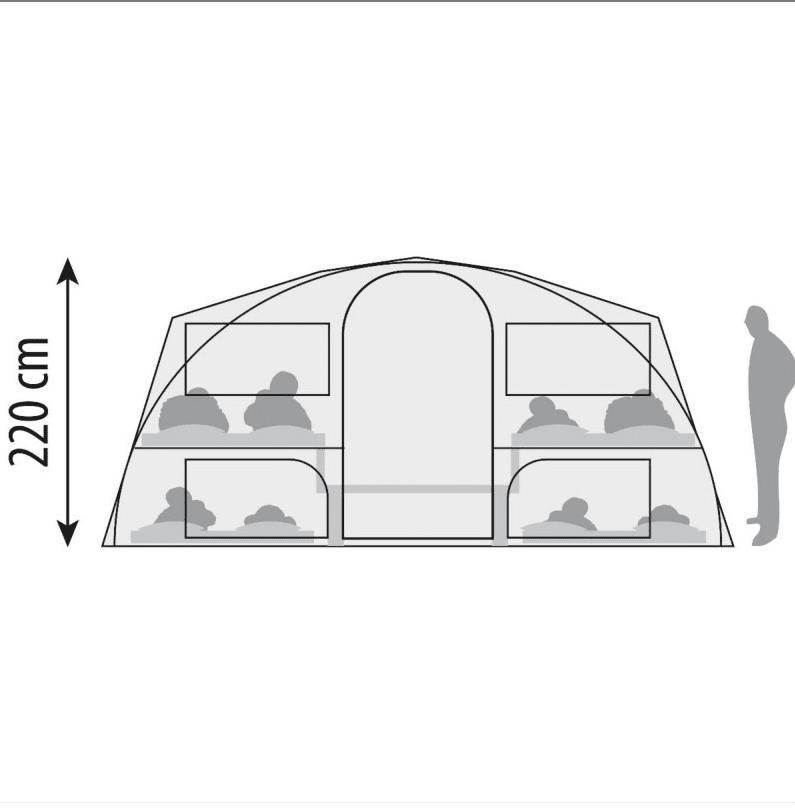 Cabanon Mercury Deluxe Trailer Tent