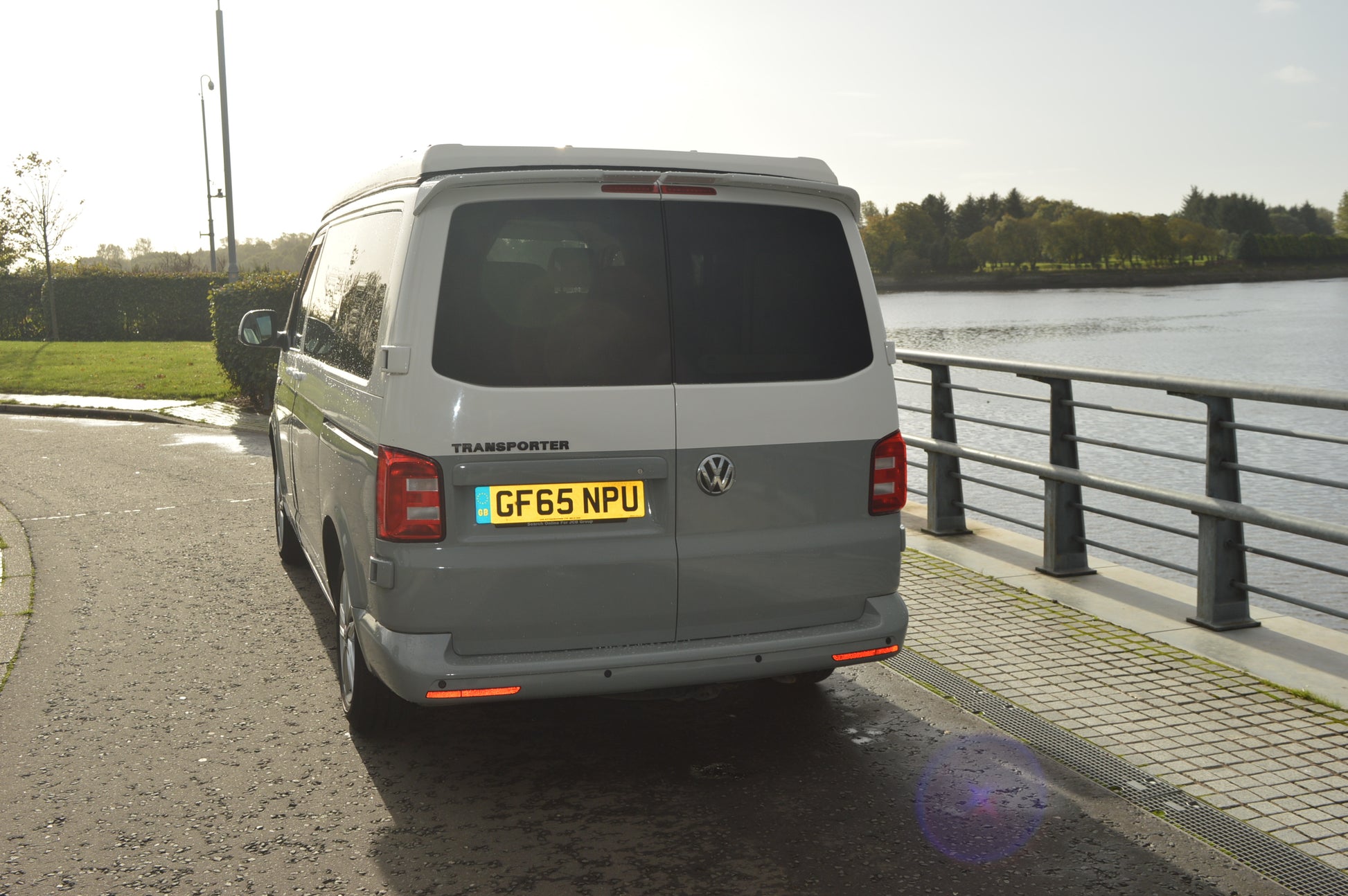 Volkswagen T6 4 berth luxury campervan with electric bed and full service history