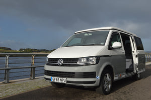 Volkswagen T6 4 berth luxury campervan with electric bed and full service history