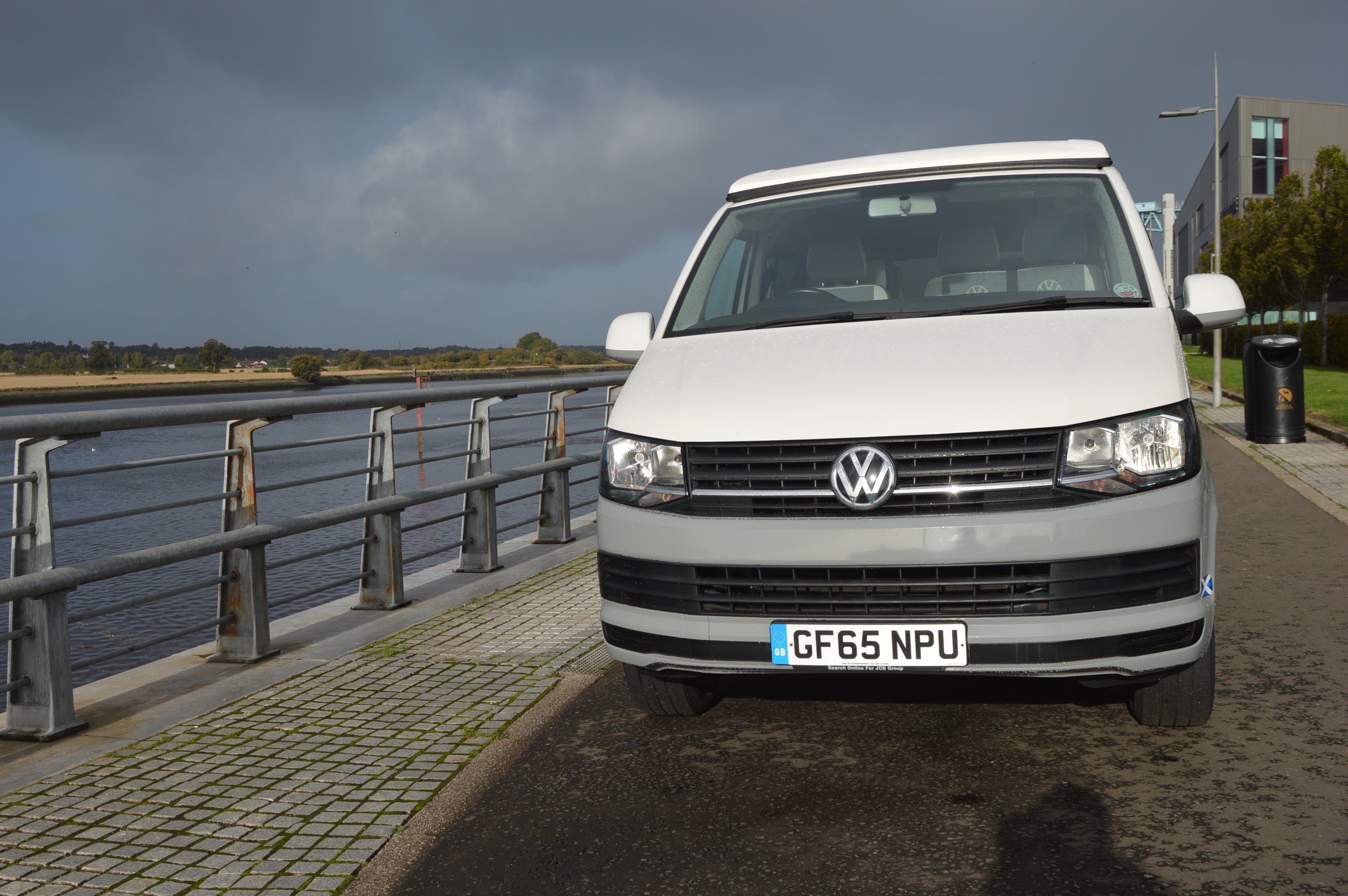 Volkswagen T6 4 berth luxury campervan with electric bed and full service history