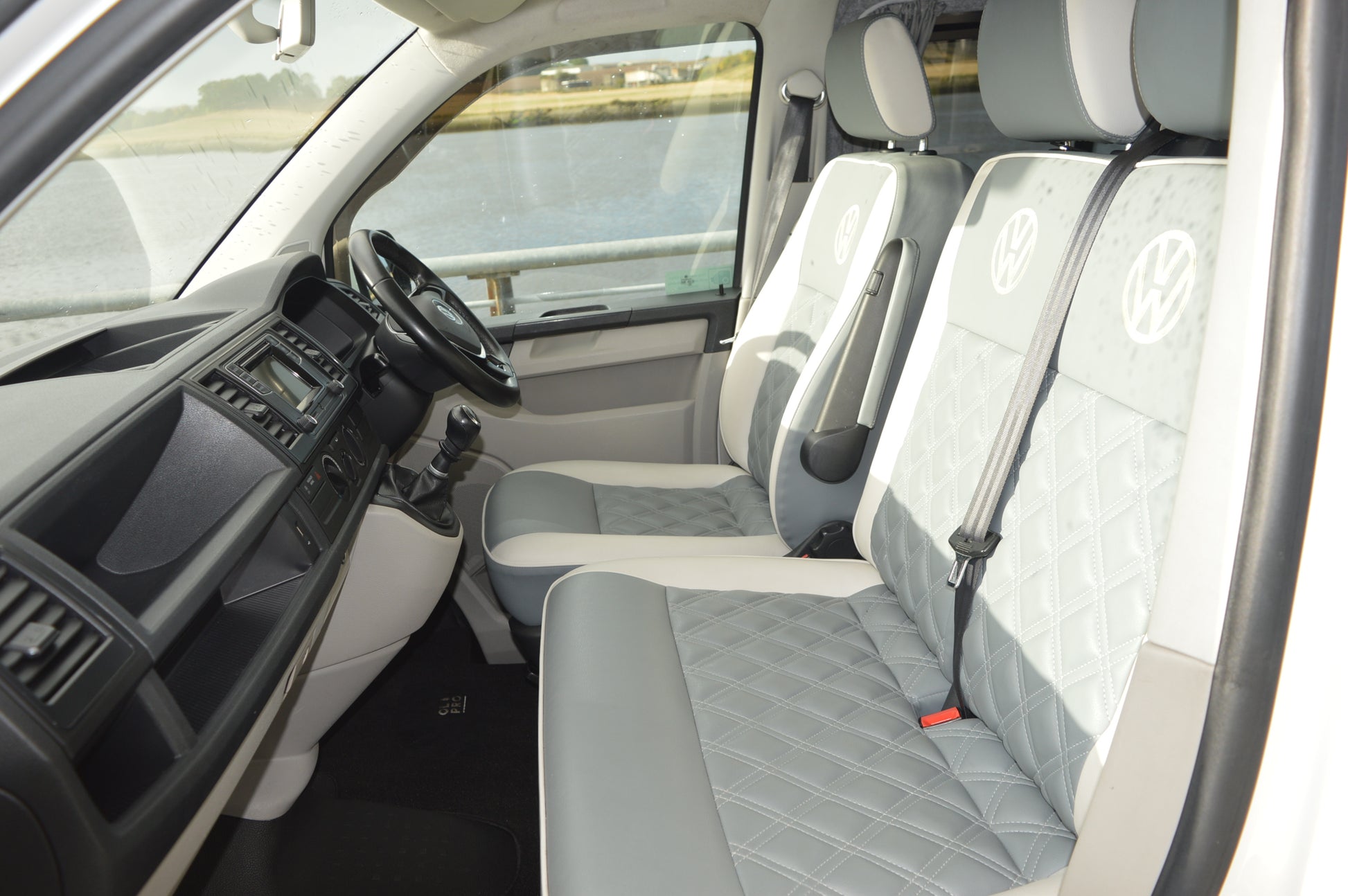 Volkswagen T6 4 berth luxury campervan with electric bed and full service history