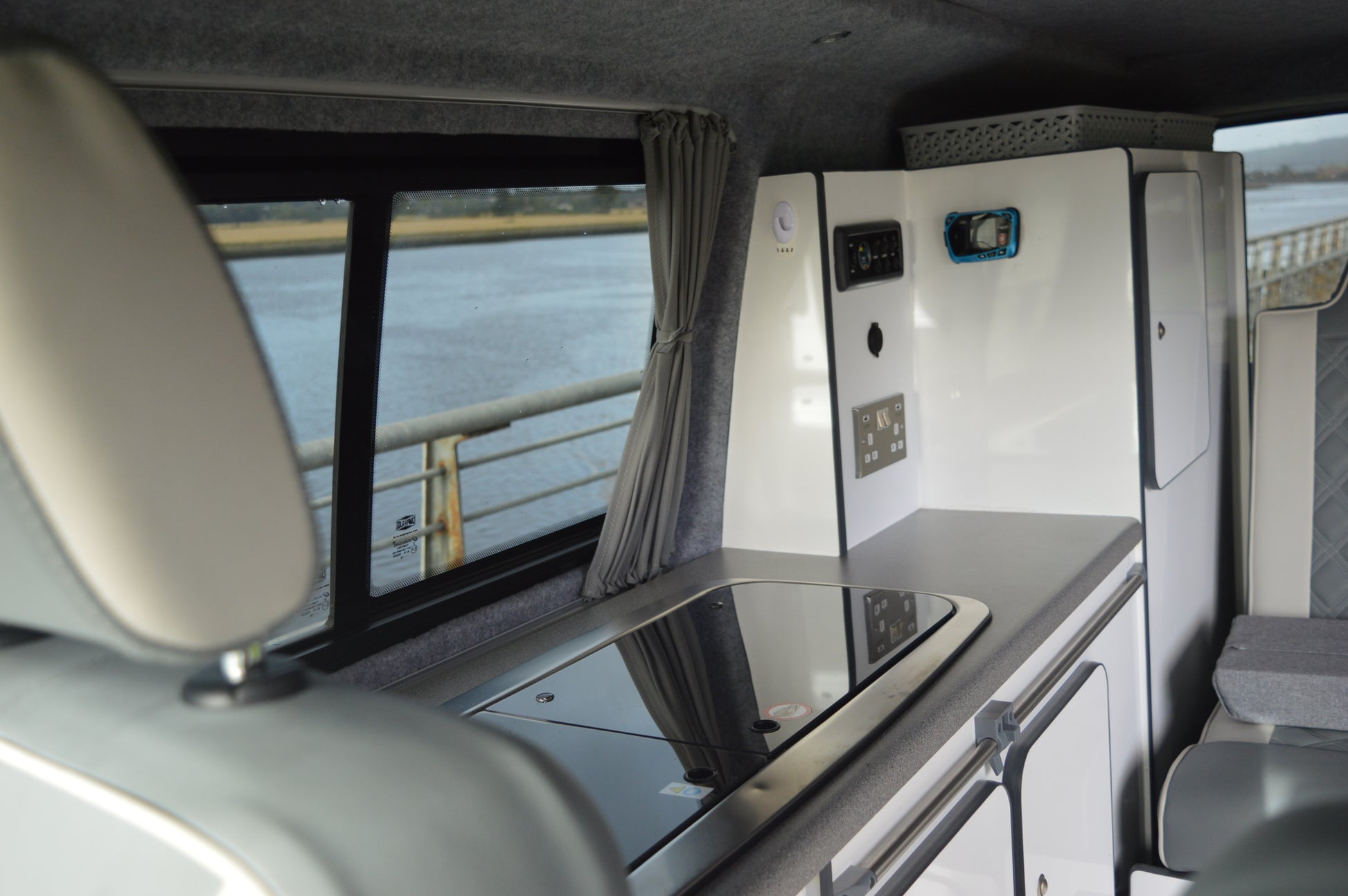 Volkswagen T6 4 berth luxury campervan with electric bed and full service history