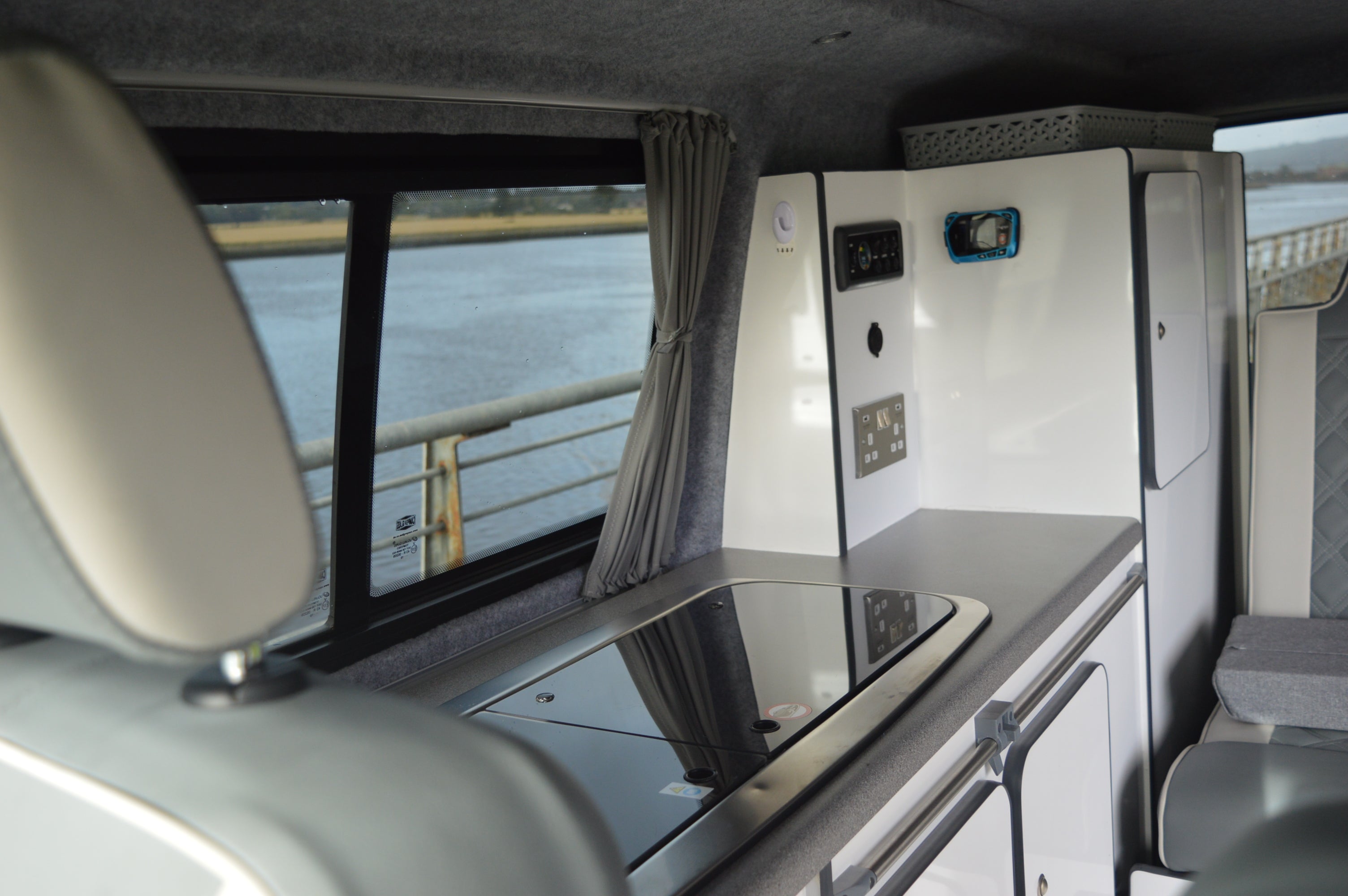 Volkswagen T6 4 berth luxury campervan with electric bed and full service history