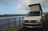 Volkswagen T6 4 berth luxury campervan with electric bed and full service history