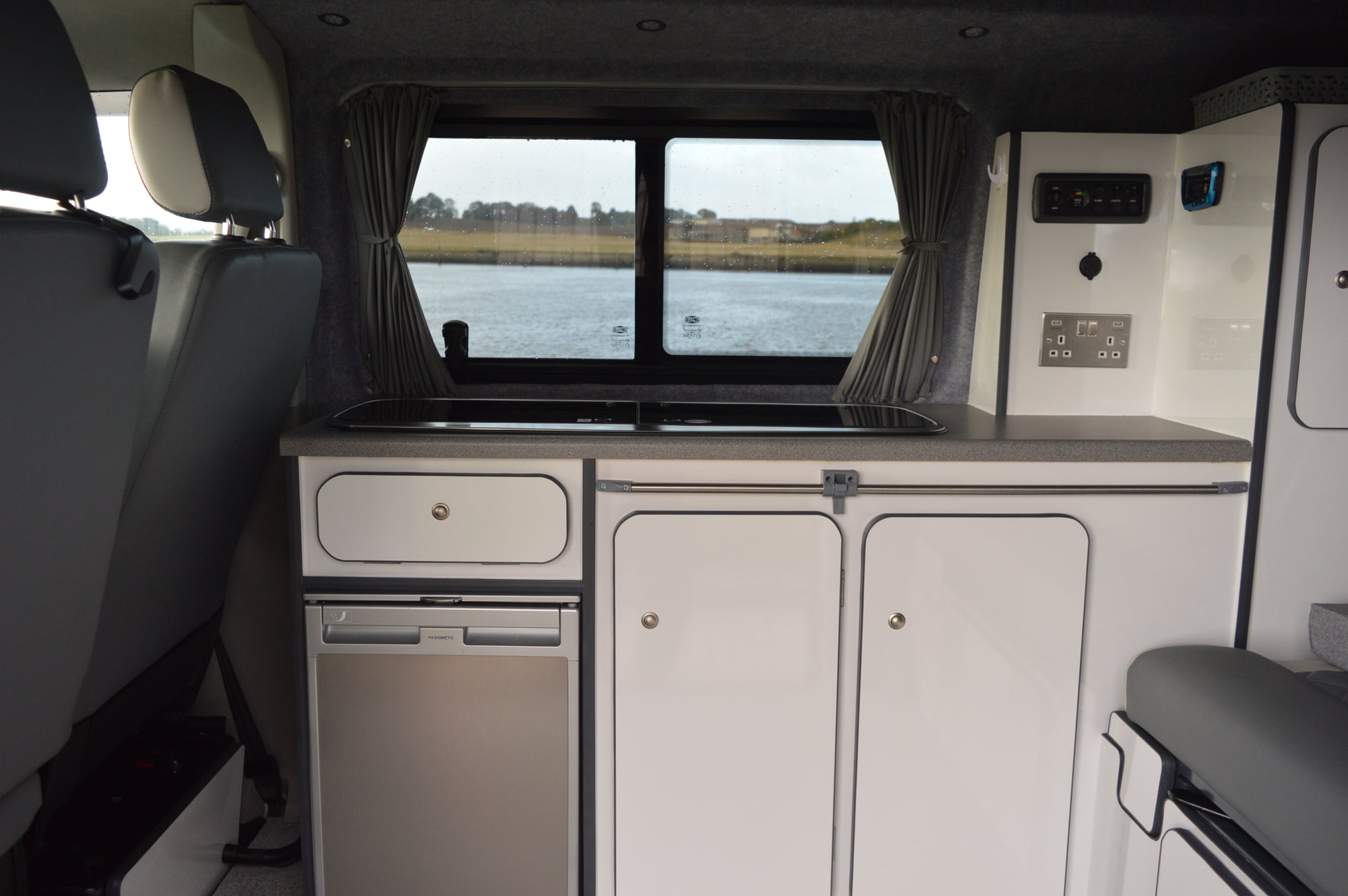 Volkswagen T6 4 berth luxury campervan with electric bed and full service history