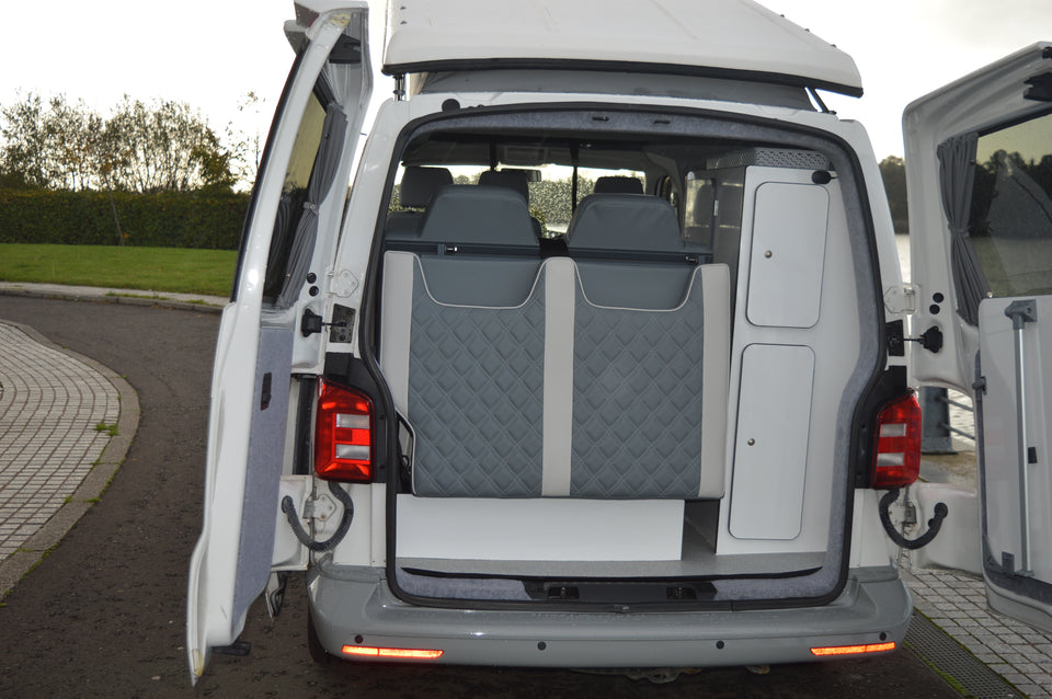 Volkswagen T6 4 berth luxury campervan with electric bed and full service history