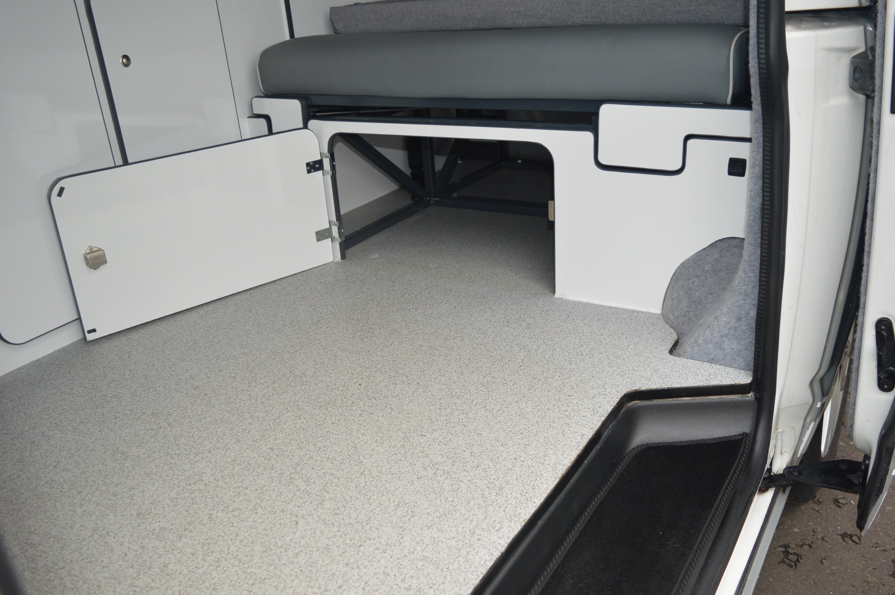 Volkswagen T6 4 berth luxury campervan with electric bed and full service history