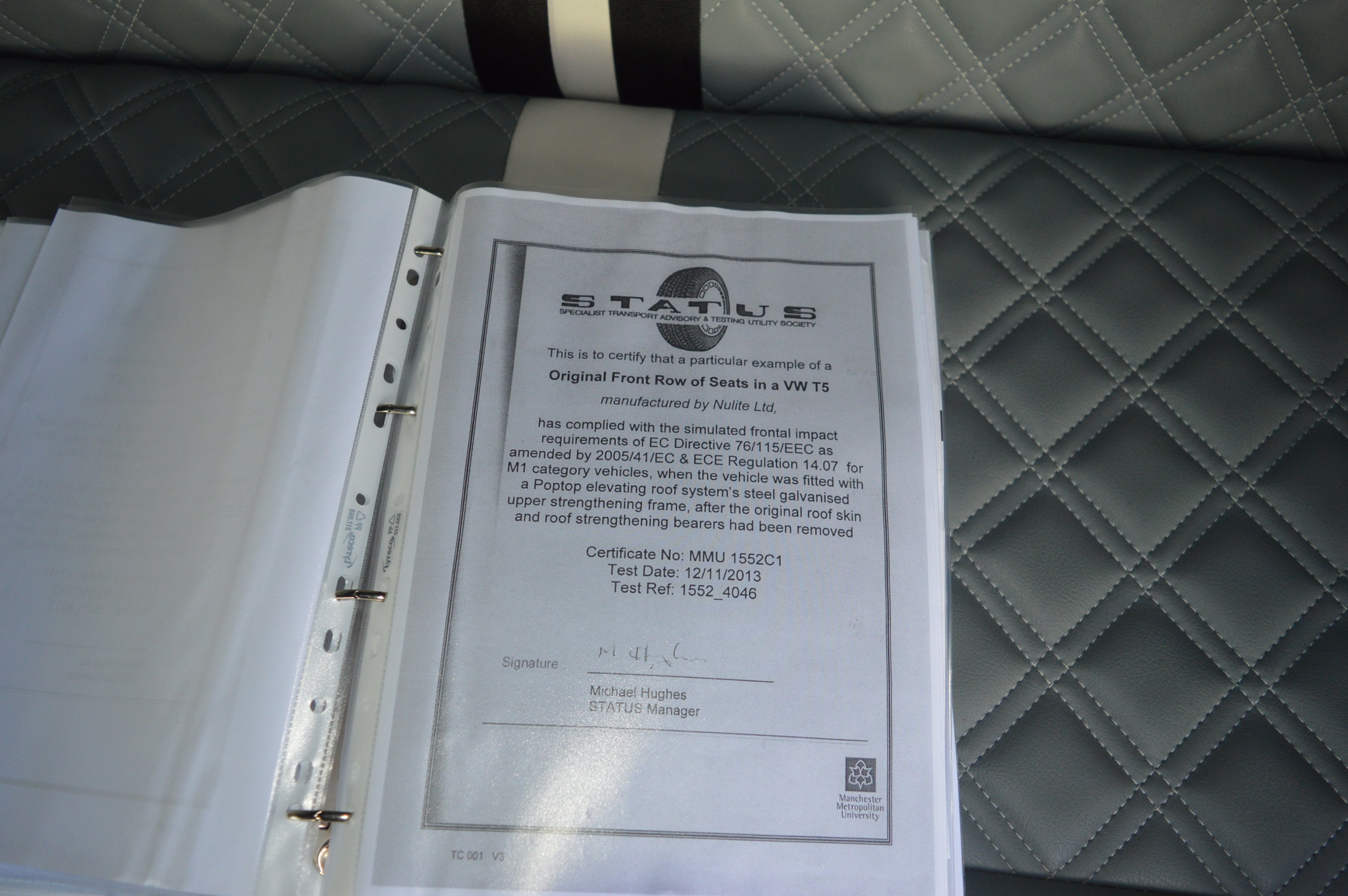 Volkswagen T6 4 berth luxury campervan with electric bed and full service history