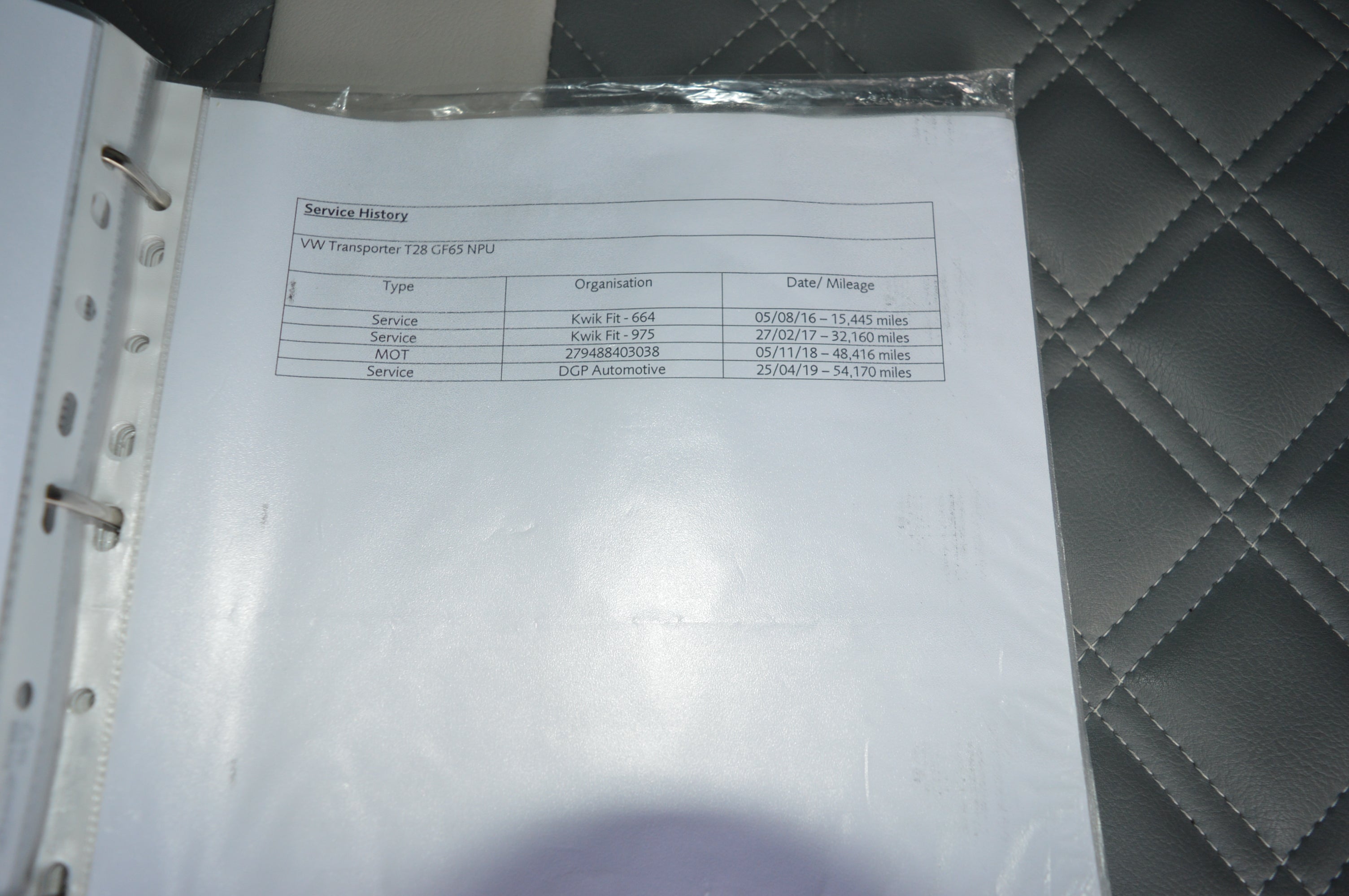 Volkswagen T6 4 berth luxury campervan with electric bed and full service history