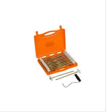 GROUNDBREAKER GLOW PEG SET 20.5CM/6.5MM X 20 PEG EXT CASE