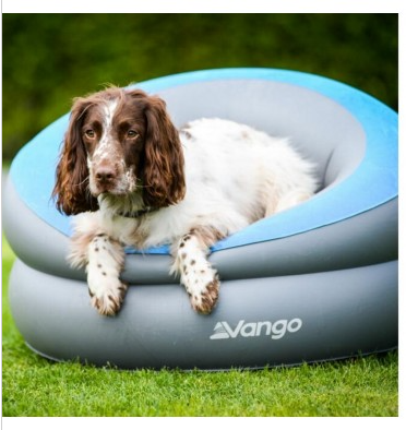 INFLATABLE DONUT FLOCKED CHAIR