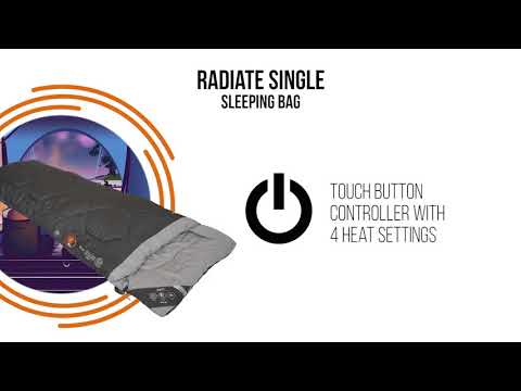 RADIATE SINGLE HEATED SLEEPING BAG